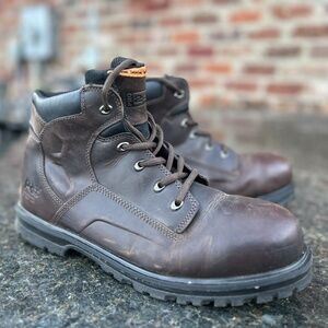 Timberland PRO Magnus 6" Steel Toe Work Boot Brown Size 12M